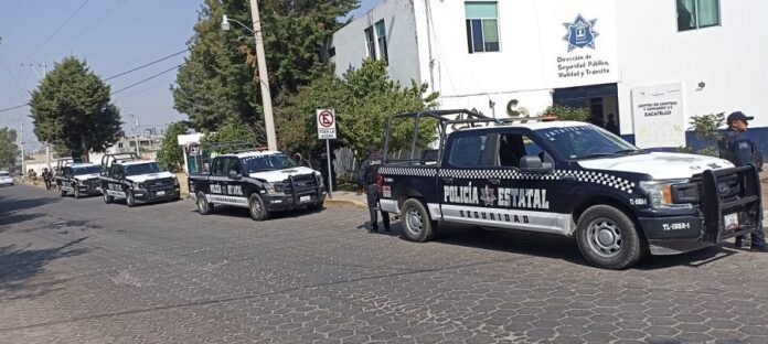 Mando Coordinado Despliega SSC más de 100 Policías en Zacatelco -AlternativaTlx
