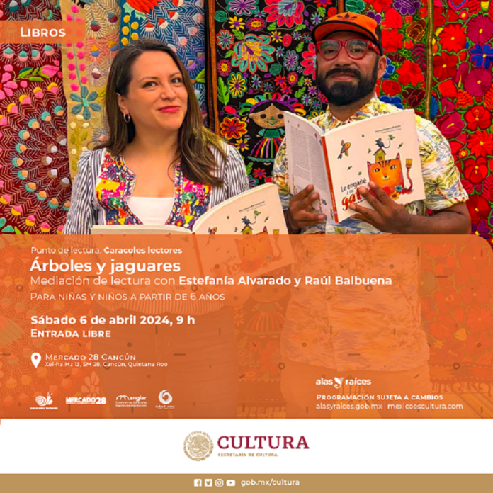 Visita los Puntos de Lectura de Alas y Raíces para Niñas, Niños y Adolescentes en Quintana Roo, Oaxaca, Zacatecas y Puebla -AlternativaTlx