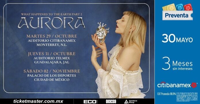 Aurora Vuelve a México con su Nueva Gira -AlternativaTlx