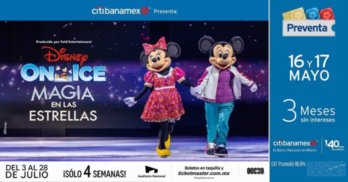 Disney On Ice Magia en las Estrellas se Presentará en la Ciudad de México -AlternativaTlx