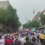 En “Guajoloteros” se Llevan a Trabajadores del Cobat al Cierre de Claudia Sheinbaum – AlternativaTlx