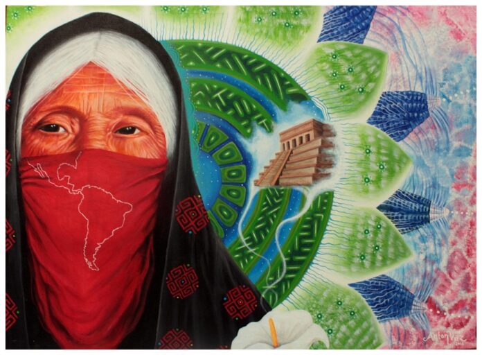 Entre Murales y Tradiciones Tzotziles se Encuentra la Obra del Artista Anton Gómez Vázquez -AlternativaTlx