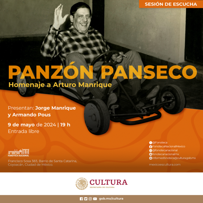 La Fonoteca Nacional Realiza Sesión de Escucha en Homenaje a la Trayectoria del Multifacético Cómico Mexicano “Panzón Panseco” -AlternativaTlx