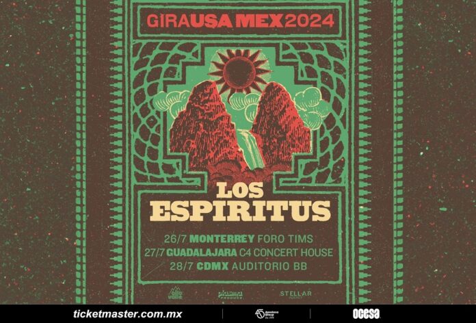 Los Espíritus Anuncian Gira por México -AlternativaTlx