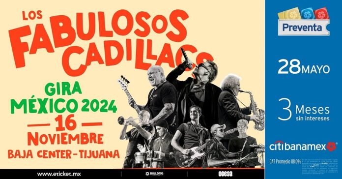 Los Fabulosos Cadillacs Llevan su Gira Hasta Tijuana -AlternativaTlx