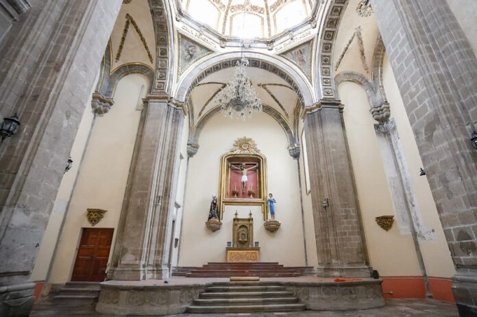Se Realiza Visita de Supervisión a la Parroquia de Santa María la Redonda y a los Templos de la Santa Veracruz y San Juan de Dios, en CDMX -AlternativaTlx