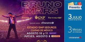 Bruno Mars Anuncia Tercera Fecha en el Estadio GNP Seguros -AlternativaTlx