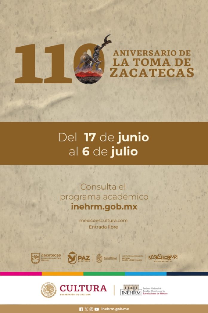 Conmemoran con Semana de Actividades Culturales 110 Años de la Batalla de Zacatecas -AlternativaTlx