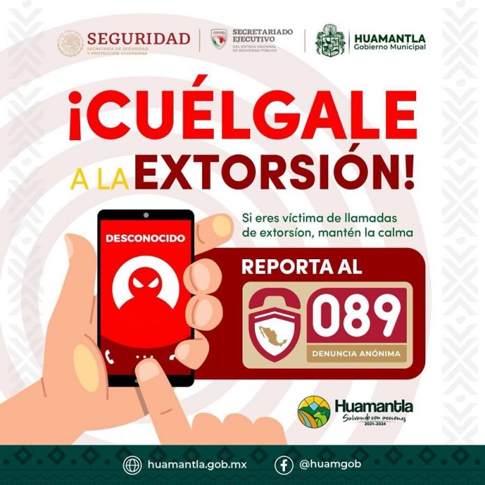 Dirección de Seguridad Pública de Huamantla Hace un Llamado a la Población a Denunciar Llamadas de Extorsión -AlternativaTlx
