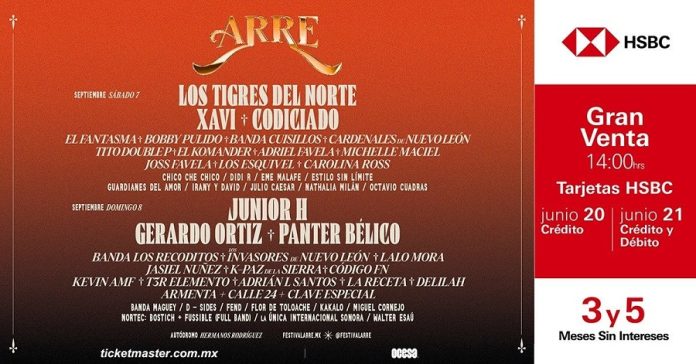 El Festival Arre Vuelve con su Segunda Edición -AlternativaTlx