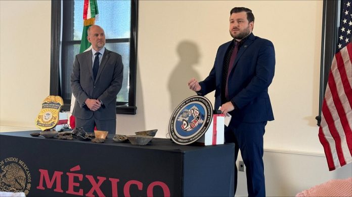 El Gobierno de México Recibe 35 Piezas Arqueológicas de Origen Mexicano por Parte del Departamento de Seguridad Nacional de EUA -AlternativaTlx El Gobierno de México Recibe 35 Piezas Arqueológicas de Origen Mexicano por Parte del Departamento de Seguridad Nacional de EUA -AlternativaTlx