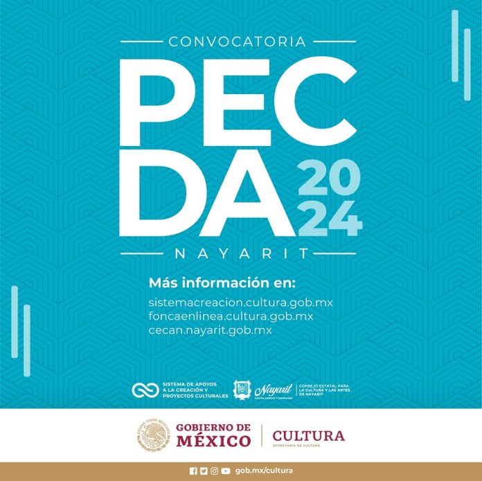 El Sistema Creación y el Gobierno de Nayarit Publican la Convocatoria Pecda 2024 -AlternativaTlx