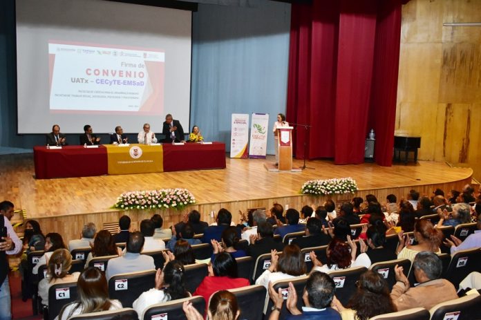 Firman Convenio SEPE, UATX y CECYTE-EMSAD a Favor de la Inclusión Social y Educativa -AlternativaTlx