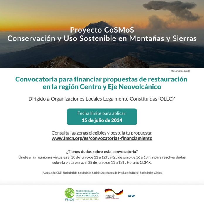Invita SMA a Participar en el Proyecto “Conservación y Uso Sostenible en Montañas y Sierras” -AlternativaTlx
