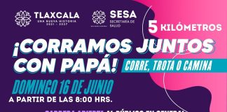 Invita Sector Salud a la Carrera por el Día del Padre -AlternativaTlx