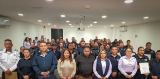 Acreditan Polícias de Tlaxcala Curso Nacional de Actuación Policial -AlternativaTlx