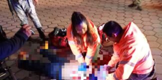 Auxilia Protección Civil de Huamantla a Masculino Herido en Riña -AlternativaTlx