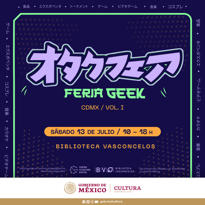El CCD Invita a Asistir a la Feria Geek CDMX, Volumen 1 -AlternativaTlx