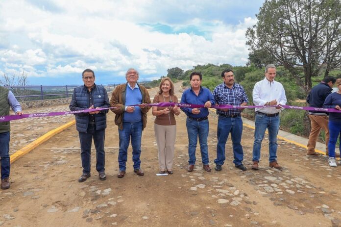 Entrega Cuéllar Cisneros Obra Pública en Totolac y Apizaco -AlternativaTlx