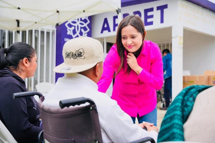 Inaugura Fernanda Espinosa de los Monteros Primer Parque Inclusivo para el Bienestar, en Huamantla -AlternativaTlx