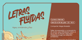 La Colmena Invita a Participar en el Taller de Música “Letras Fluidas Agua, Conciencia y Rap” -AlternativaTlx