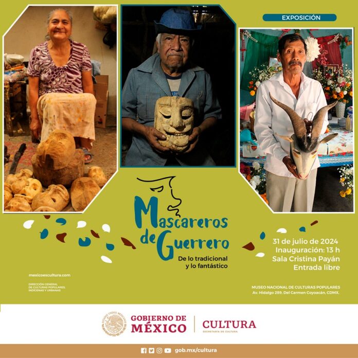 “Mascareros de Guerrero, de lo Tradicional y lo Fantástico” Llega al Museo Nacional de Culturas Populares -AlternativaTlx