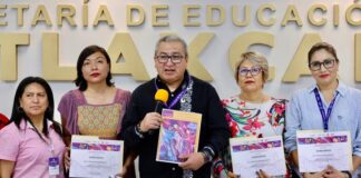 Presenta la SEPE-USET Prototipo de Libro de Texto Gratuito Contra la Trata de Personas -AlternativaTlx