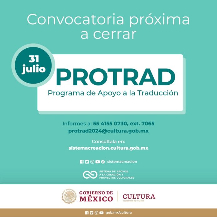 Quedan Pocos Días para Participar en la Convocatoria de Apoyo a la Traducción del Sistema Creación   -AlternativaTlx
