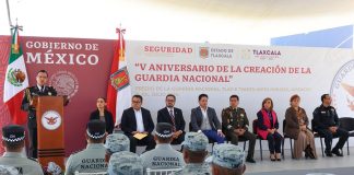 Reconoce Lorena Cuéllar Labor y Patriotismo de la Guardia Nacional -AlternativaTlx