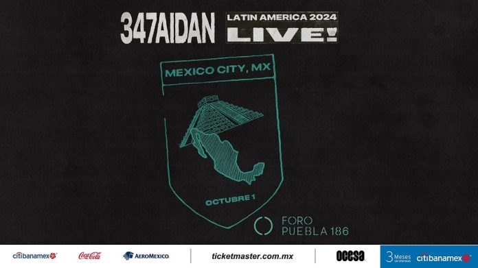 ¡347AIDAN se Presentará en la CDMX con Nuevo Sencillo! -AlternativaTlx
