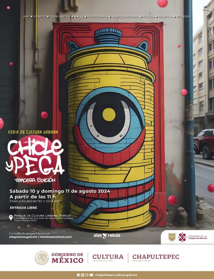 Alas y Raíces Invita a Adolescentes y Jóvenes a Disfrutar de la Feria de Cultura Urbana “Chicle y Pega” -AlternativaTlx