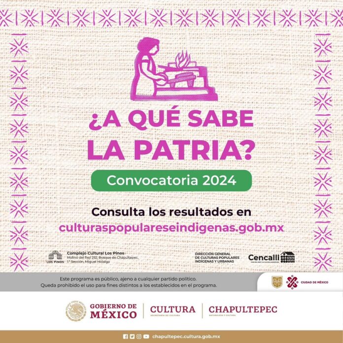 Conoce las 20 Recetas Finalistas de ¿A qué Sabe la Patria 2024 -AlternativaTlx
