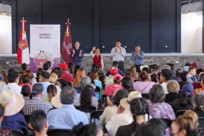 Continúa la Entrega de Obra Pública en los Municipios de Tecopilco y Yauhquemehcan -AlternativaTlx