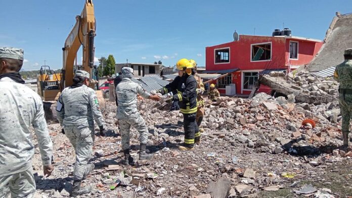 Continuán Esfuerzos Coordinados de Instituciones en Xaloztoc para Proteger a Población Afectada por Explosión -AlternativaTlx