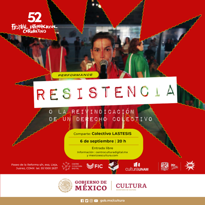 EL CCD Presenta RESISTENCIA o la Reivindicación de un Derecho Colectivo, de la Colectiva Chilena LASTESIS -AlternativaTlx EL CCD Presenta RESISTENCIA o la Reivindicación de un Derecho Colectivo, de la Colectiva Chilena LASTESIS -AlternativaTlx