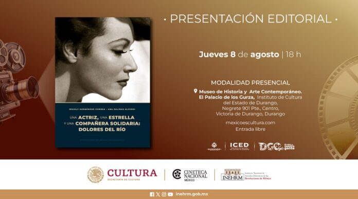 El Inehrm y Cultura Durango Rinden Homenaje a Dolores del Río, actriz, Estrella y Compañera Solidaria -AlternativaTlx