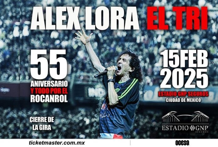 El TRI Finaliza su Gira y Todo por El Rocanrol en el Estadio GNP Seguros -AlternativaTlx