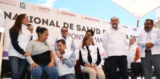 Encabeza Lorena Cuéllar Inicio de Jornada Nacional de Salud 2024 en Atltzayanca -AlternativaTlx