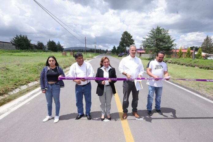 Entrega Gobernadora Mejores Vialidades para la Población de Cinco Municipios -AlternativaTlx