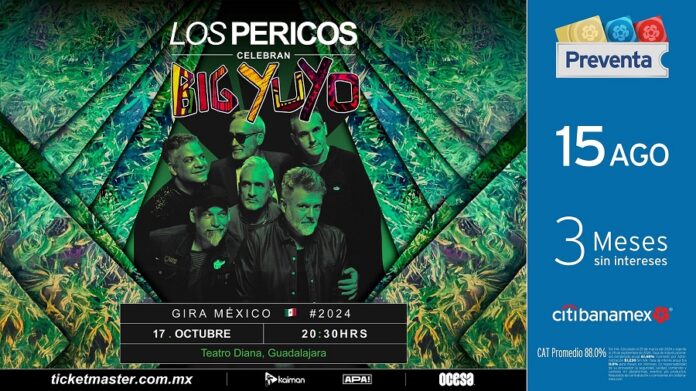 Guadalajara se Llenará de Buena Vibra con el Reggae de Los Pericos -AlternativaTlx