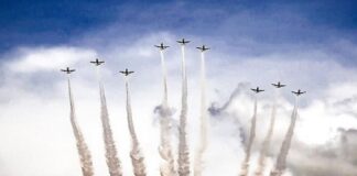 Inician Hoy Prácticas Aéreas con Motivo del Desfile Cívico-Militar -AlternativaTlx