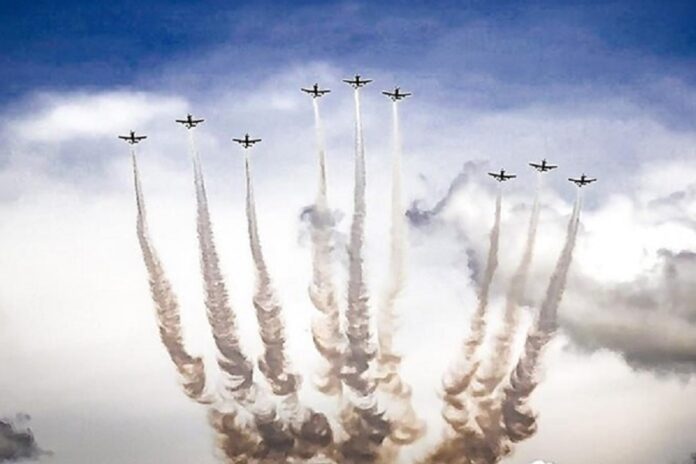 Inician Hoy Prácticas Aéreas con Motivo del Desfile Cívico-Militar -AlternativaTlx