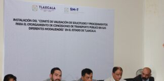 Instalán Comité que Validará el Otorgamiento de Concesiones de Transporte Público en Tlaxcala -AlternativaTlx