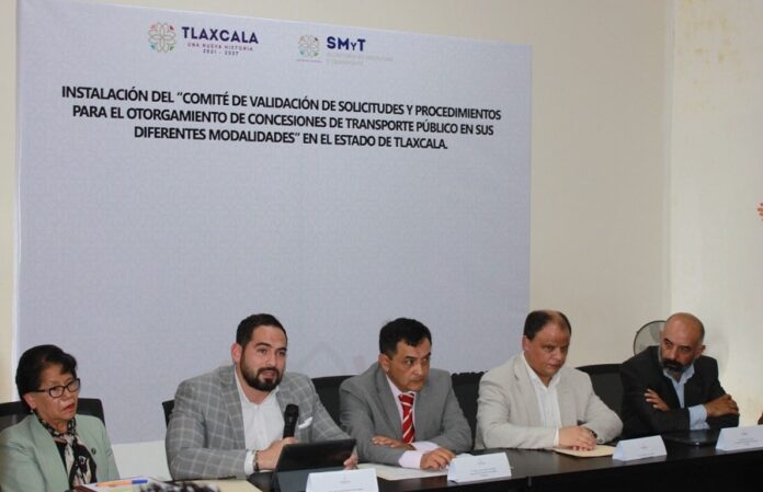 Instalán Comité que Validará el Otorgamiento de Concesiones de Transporte Público en Tlaxcala -AlternativaTlx