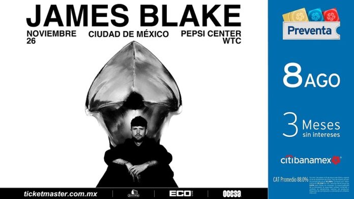 James Blake Dará Concierto en la Ciudad de México -AlternativaTlx