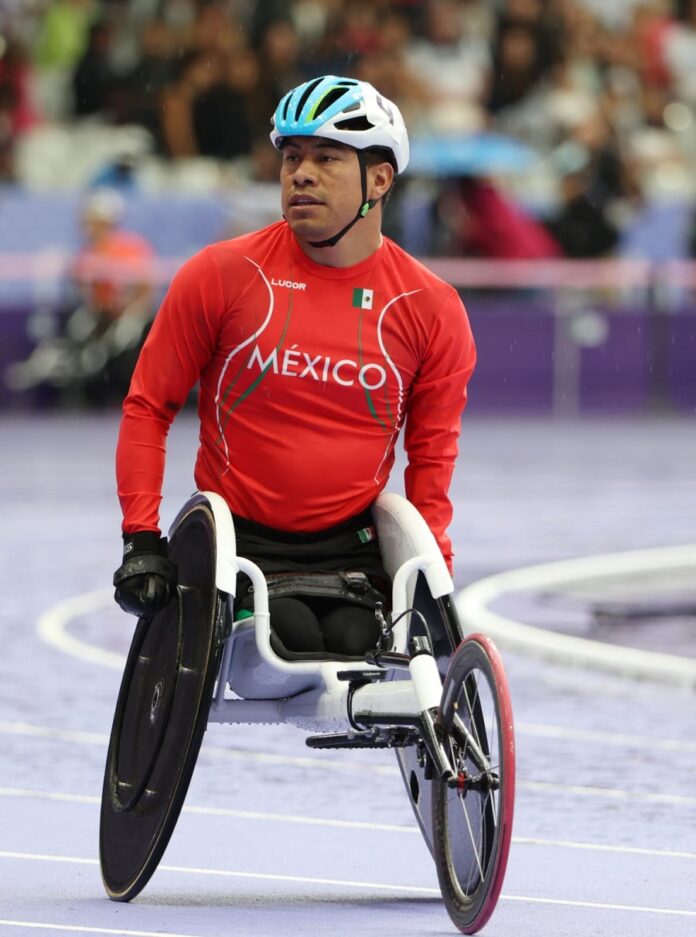 Leonardo de Jesús Pérez, en el Top 4 de los 400 Metros T52 de Juegos Paralímpicos París 2024 -AlternativaTlx