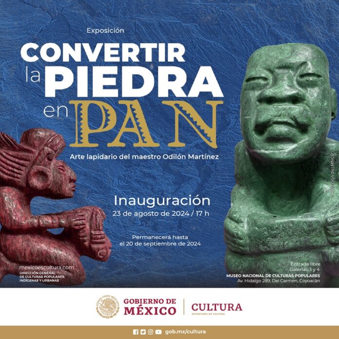 Llega al Museo Nacional de Culturas Populares el Arte Lapidario -AlternativaTlx