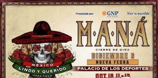 Maná Anuncia Tres Fechas más de su México Lindo y Querido Tour en México -AlternativaTlx