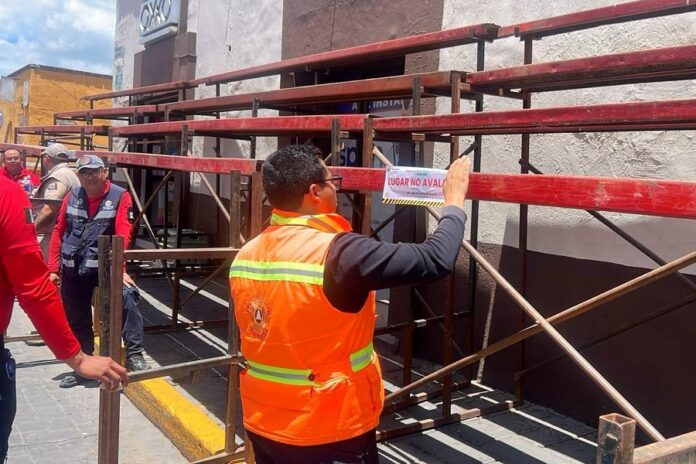 Supervisa Protección Civil de Huamantla Burladeros para la Huamantlada -AlternativaTlx