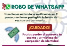 Alerta SSC por Aumento de Robo en Cuentas de Whatsapp -AlternativaTlx